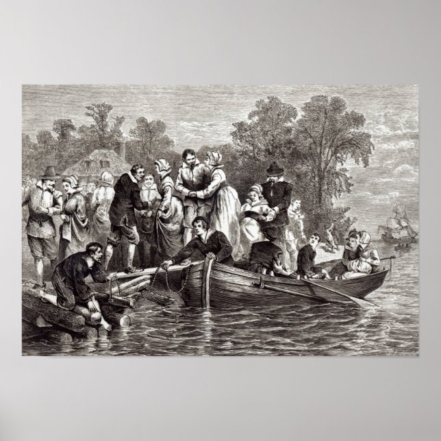 Wives for the Settlers at Jamestown Poster (Front)