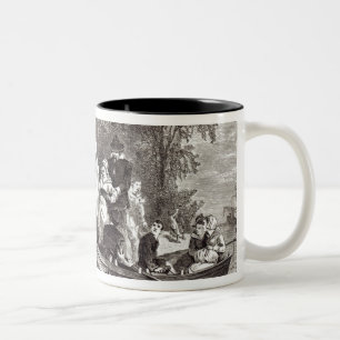 Wives for the Settlers at Jamestown Two-Tone Coffee Mug