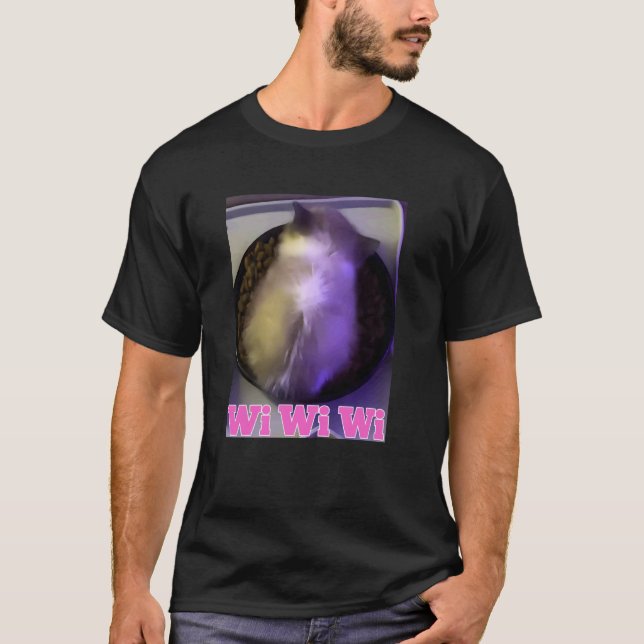 wiwiwi cat meme T-Shirt (Front)