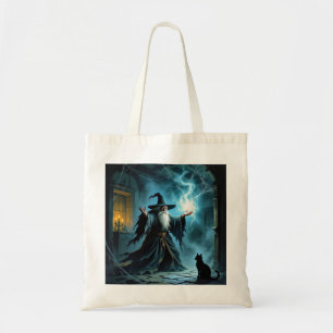 Wizand Cat  Tote Bag