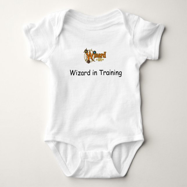 Wizard101 Baby Onesee - Wizard in Training Bodysuit (Front)