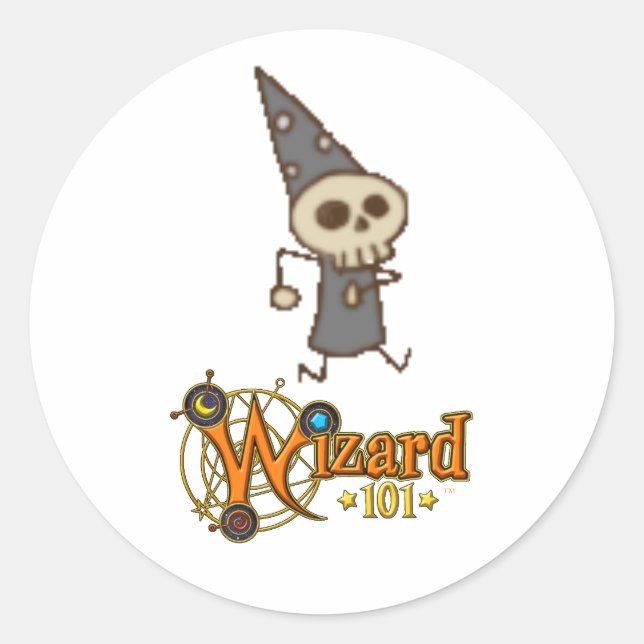 Wizard101 Death Doodle Stickers (Front)
