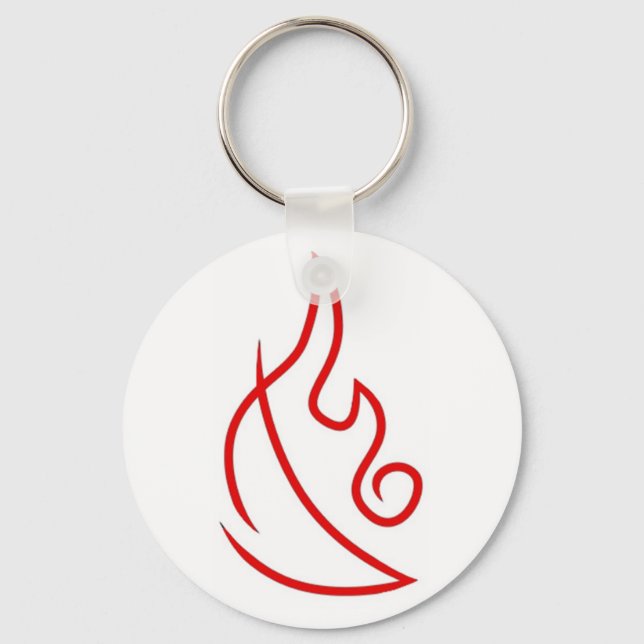 Wizard101 Fire Keychain (Front)