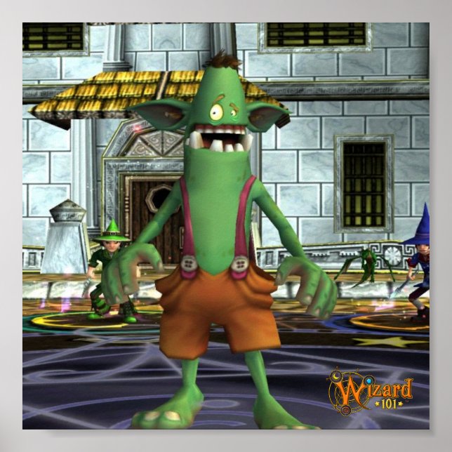 Wizard101 Gobbler Poster (Front)