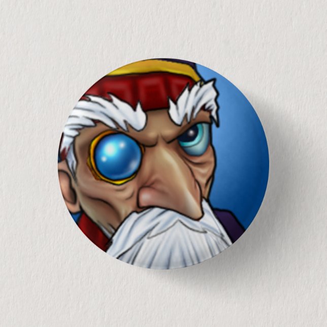 Wizard101 Merle Ambrose 3 Cm Round Badge (Front)