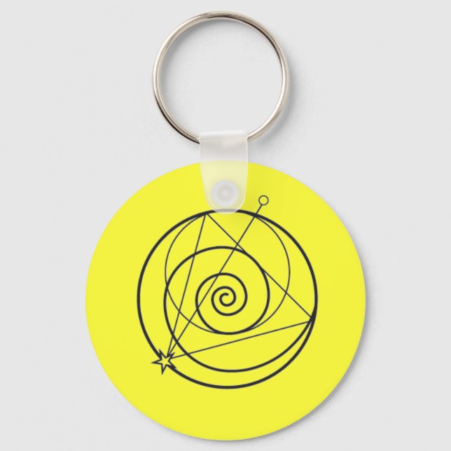Wizard101 Spiral Keychain (Front)