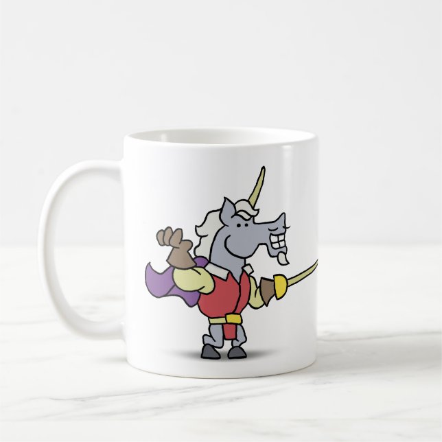 Wizard 101 Doodle Duelling Diego Coffee Mug (Left)
