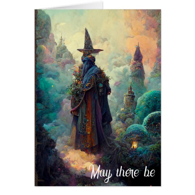 Wizard and Dragon Birthday (Front)