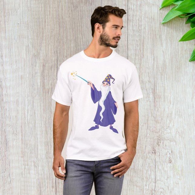 Wizard Casting A Spell Magic T-Shirt (Creator Uploaded)