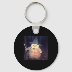 Wizard Cat Halloween Cat Meme _1 Key Ring