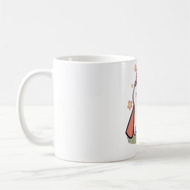 Wizard cat Magic Coffee Mug (Left)