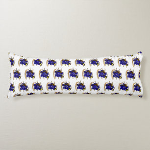 Wizard Dice Design Body Cushion