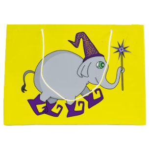 Wizard Elephant Large Gift Bag