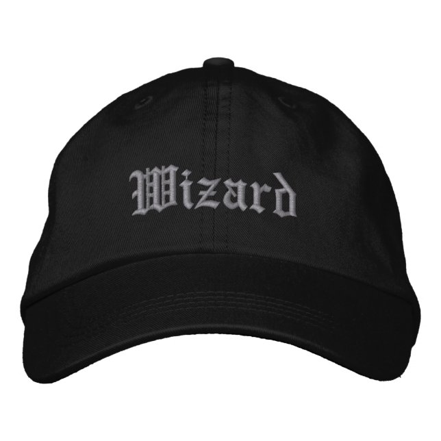 Wizard Embroidered Hat (Front)