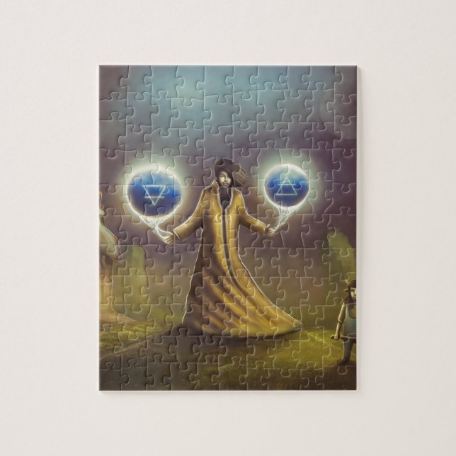 wizard fantasy magic jigsaw puzzle (Vertical)