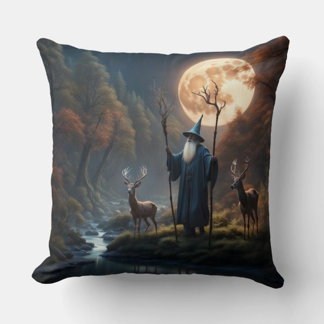 Wizard Forest Cushion (Front)