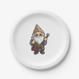 Wizard Gnome   Paper Plate