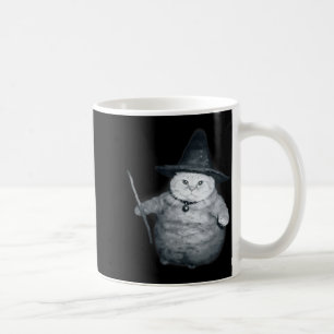 Wizard Kitten Meme Chonk Witch Cat Meme Stud Brain Coffee Mug