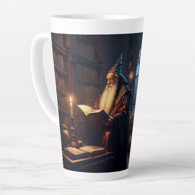 Wizard Latte Mug (Left Angle)