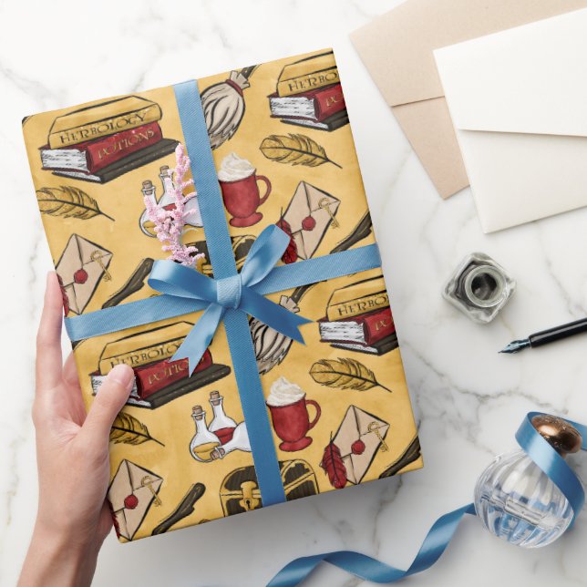 Wizard Magic Pattern  Wrapping Paper (Gifting)