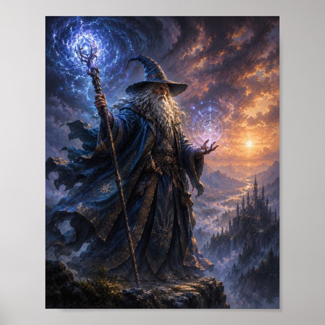 Wizard Magic Poster (Front)