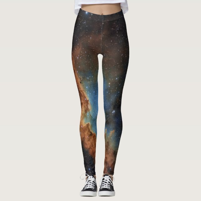 Wizard Nebula (NGC 7380)  Leggings (Front)