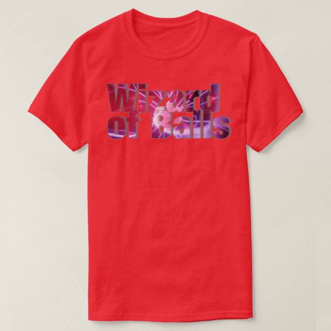 Wizard of Balls T-Shirt (Design Front)