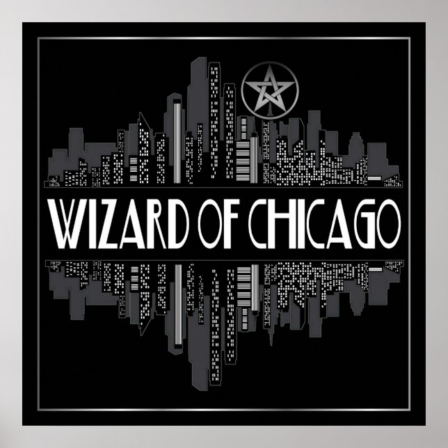 Wizard Of Chicago Dresden Fans Poster (Front)