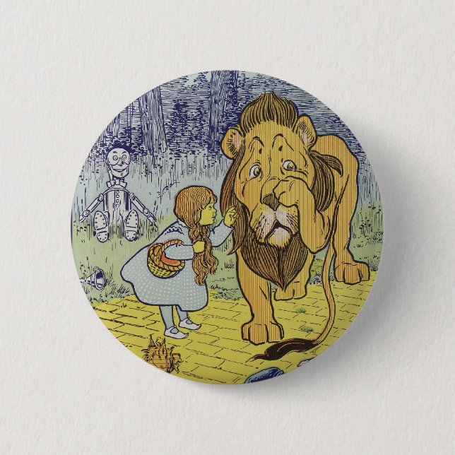 Wizard of Oz 6 Cm Round Badge (Front)