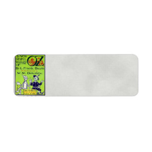Wizard of Oz Address Label Return Address Label