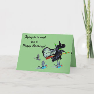 WIZARD OF OZ ANYONE BIRTHDAY CARD