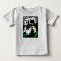 Wizard of Oz Baby T-Shirt Transparent