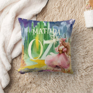 Wizard of Oz Birthday Good Witch Custom Decor Cushion
