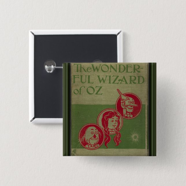 Wizard of Oz Button (Front & Back)