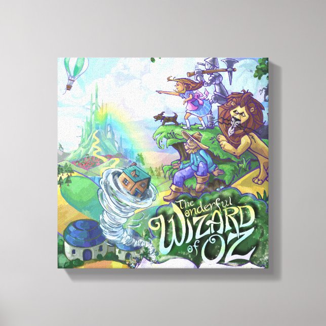 Wizard of Oz Canvas Print (Front)
