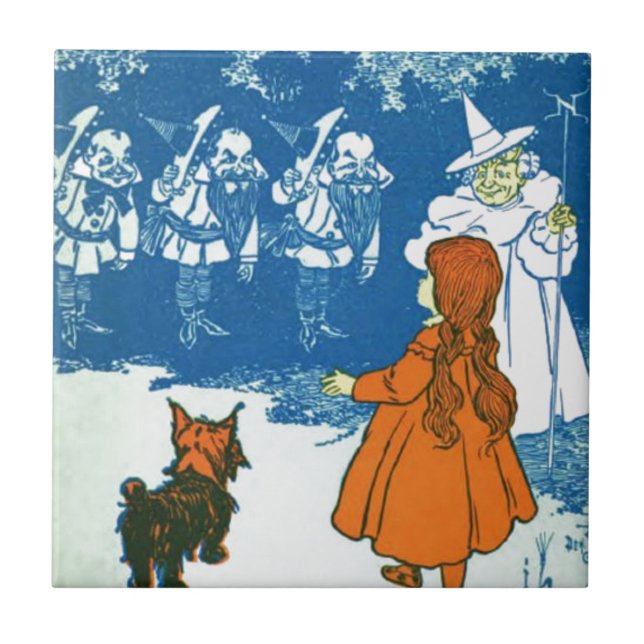 Wizard of Oz Ceramic Tile (Front)