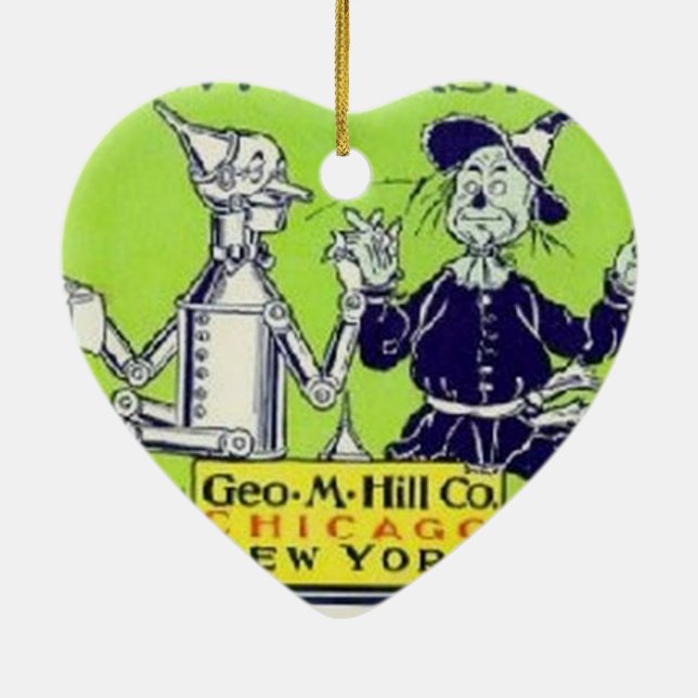 Wizard of Oz Ceramic Tree Decoration (Back)