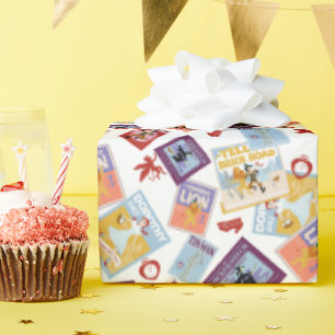 Wizard of Oz™ Character Print Toss Pattern Wrapping Paper