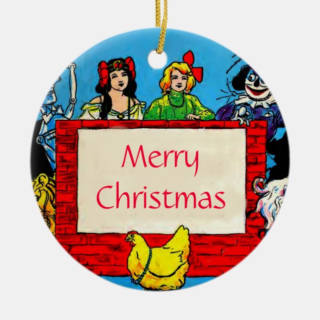 Wizard Of Oz Christmas Ornaments (Front)