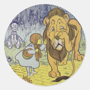 Wizard of Oz Classic Round Sticker