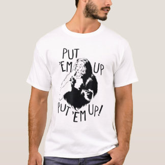 Wizard of Oz Cowardly Lion Put Em Up T-Shirt