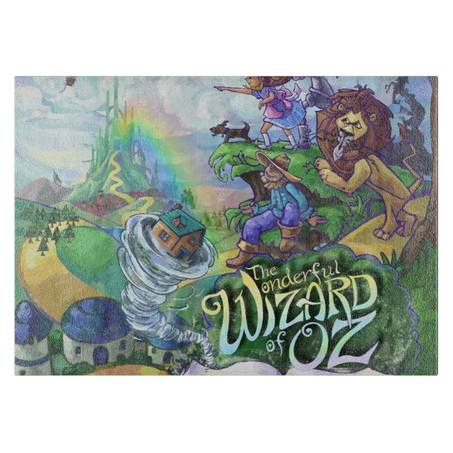 Wizard of Oz Cutting Board (Front)
