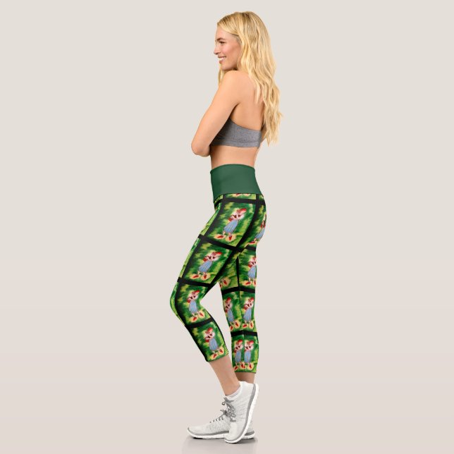 WIZARD OF OZ  DOROTHY AND HER SHOES CAPRI LEGGINGS (Left)