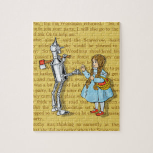 Wizard of Oz- Dorothy and Tin Man Jigsaw Puzzle