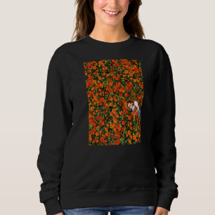 Wizard Of Oz Dorothy Poppy Field Sweatshirt