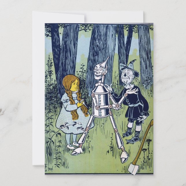 Wizard of Oz Dorothy Tin Woodsman Scarecrow (Front)