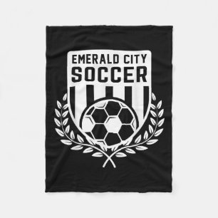 Wizard Of Oz Emerald City Soccer Football Costume  Fleece Blanket