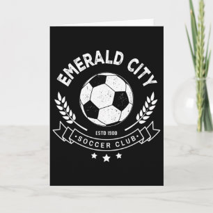 Wizard Of Oz Emerald City Soccer Footbyll Costume Card