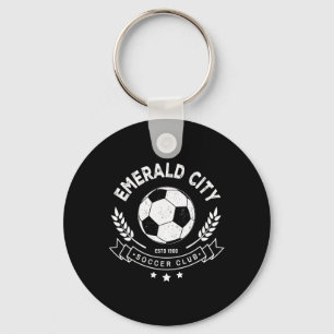 Wizard Of Oz Emerald City Soccer Footbyll Costume  Key Ring
