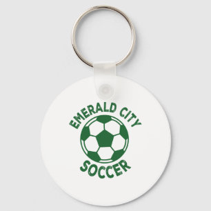 Wizard Of Oz Emerald City Soccer Footbyll Costume  Key Ring